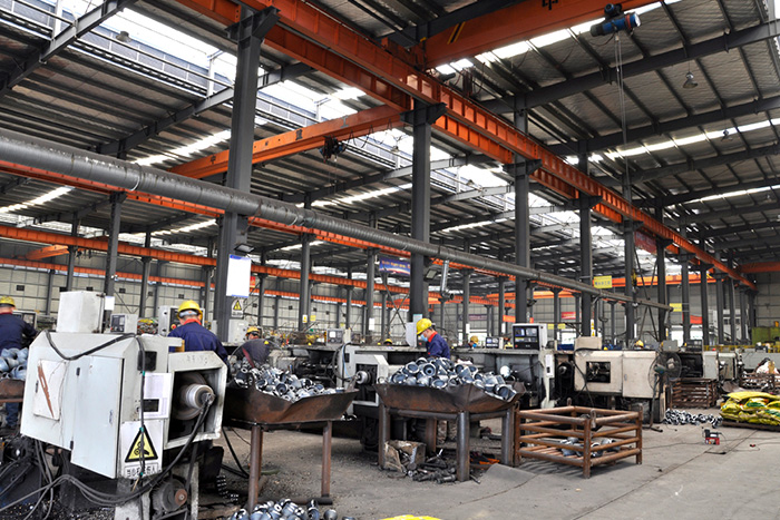 灯塔网架锥头车间